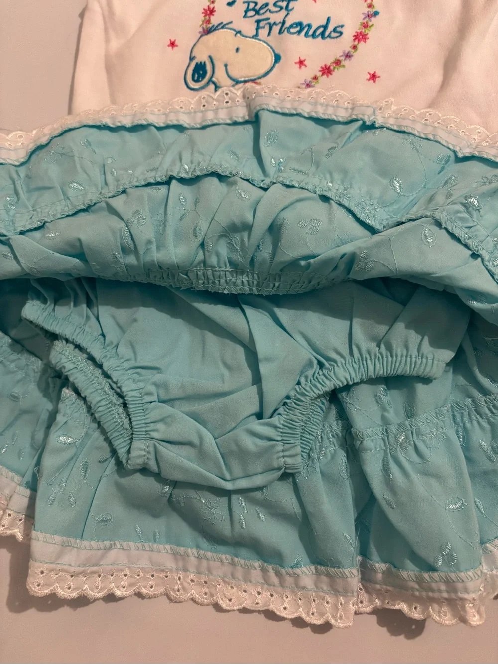 Snoopy baby skirt